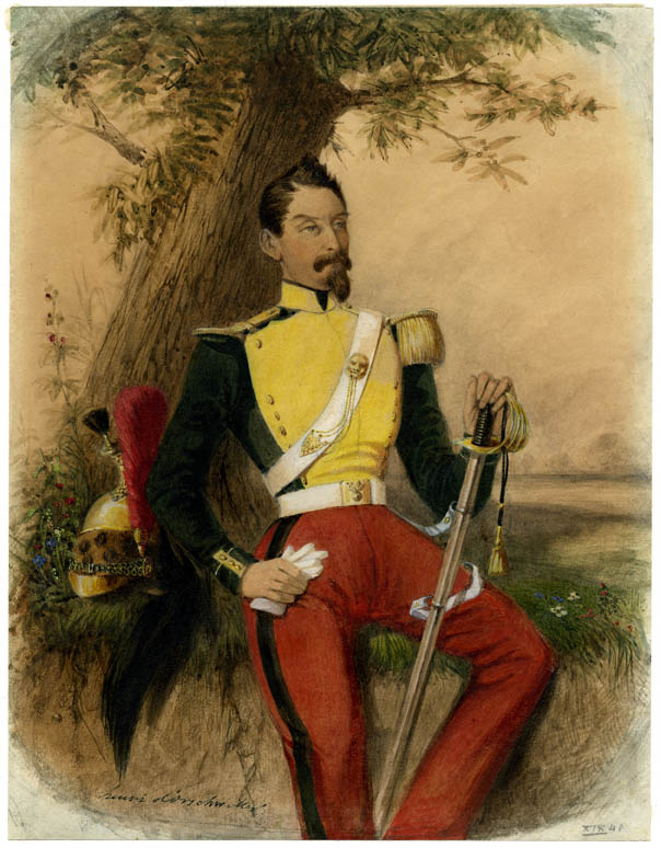 PORTRAIT D'OFFICIER DE DRAGONS_0